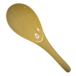 Hutzler Melamine Rice Spoon #513 Utensil Yellow MCM Made in Thailand